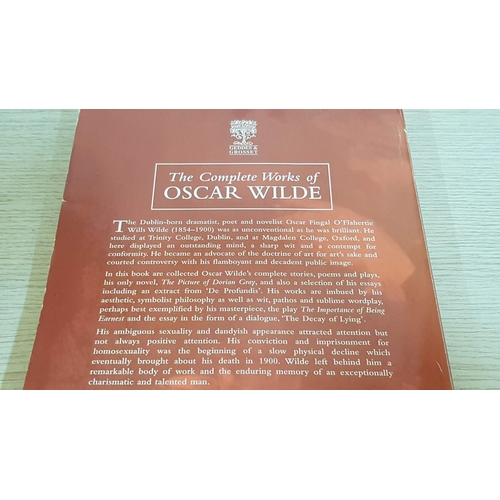 454 - 'The Complete Works of Oscar Wilde' Book by Geddes & Grosset