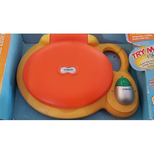 57 - vtech 'My Laptop', Electronic Learning, with Box, (untested)