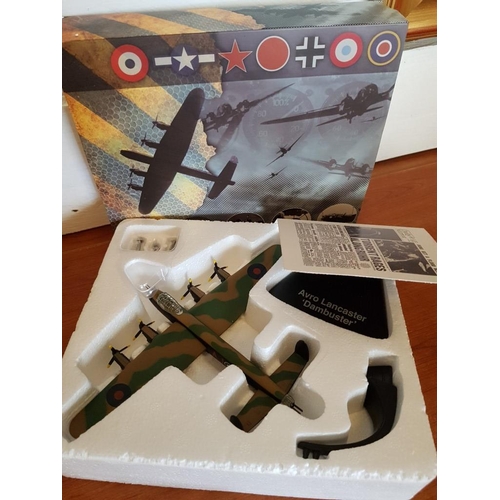 161 - 5 x 'Atlas Editions' Battle Airplanes in Original Boxes; Heinkel HE111, Messerschmitt Bf109E-4, Supe... 