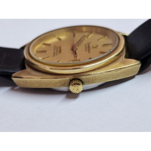 51 - Omega Constellation Automatic Chronometer Gent's Wrist Watch, Ref: CD 168.0056, Gold Plated Case wit... 