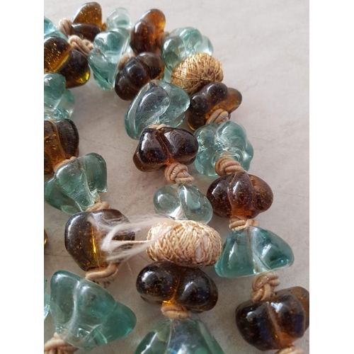 89 - Jumbo Sized Worry Beads / Curtain Tie Backs, in Two Colours / Oriental Decor