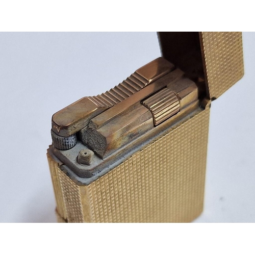 128 - Vintage S.T. Dupont, Paris, Gold Plated Lighter (Made in France)