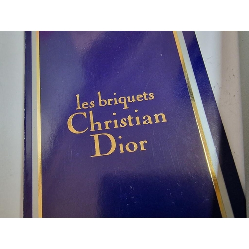 130 - Christian Dior, Paris, Gold Plated Les Briquets Lighter, (Ref: 10303 CD), Used, but in Original Pres... 