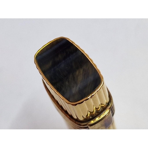 130 - Christian Dior, Paris, Gold Plated Les Briquets Lighter, (Ref: 10303 CD), Used, but in Original Pres... 