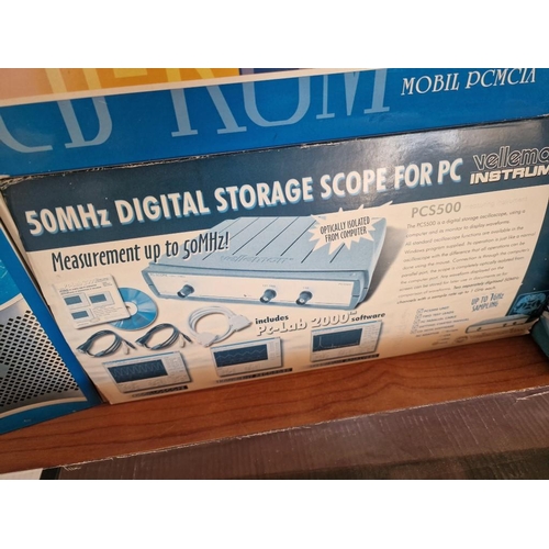 587 - Collection of Boxed Computer / Electronic Items; Carrara Monitor Stand, Notebook Cooling Pad, Portab... 