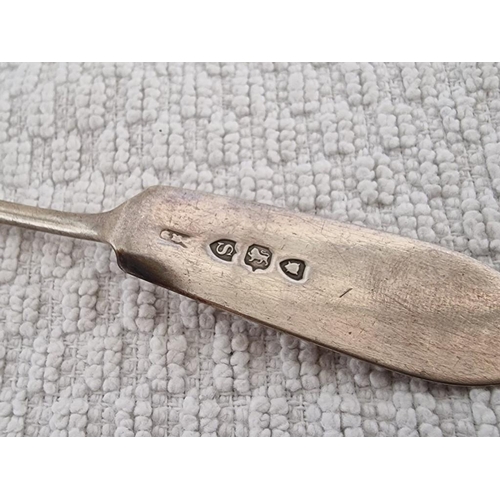 108 - Sterling Silver Butter Knife and 2 x Spoons, (Approx. Knife L: 13cm, Total Weight 57g), (3)