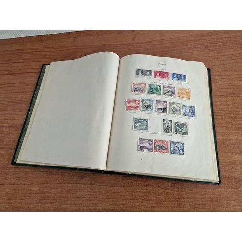 60 - Early Stanley Gibbons 'The Little Hinged Leaf Album' with Amazing Collection of King George VI Stamp... 