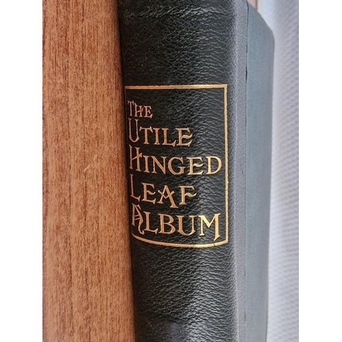 60 - Early Stanley Gibbons 'The Little Hinged Leaf Album' with Amazing Collection of King George VI Stamp... 