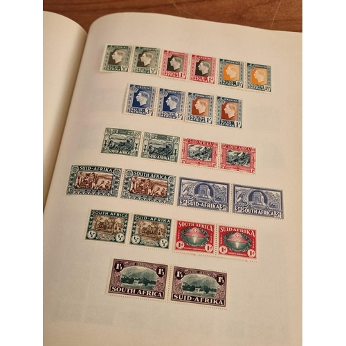 60 - Early Stanley Gibbons 'The Little Hinged Leaf Album' with Amazing Collection of King George VI Stamp... 