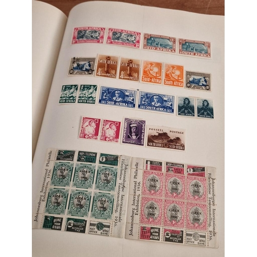 60 - Early Stanley Gibbons 'The Little Hinged Leaf Album' with Amazing Collection of King George VI Stamp... 