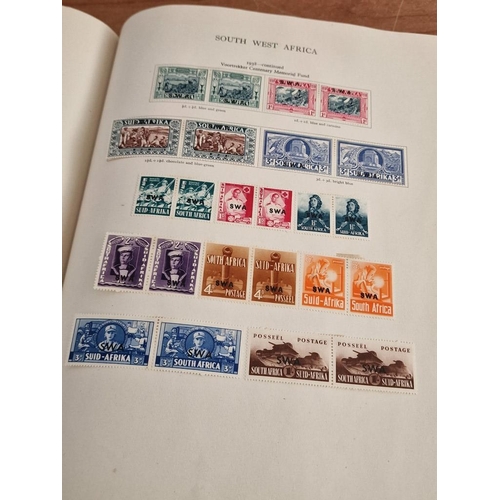 60 - Early Stanley Gibbons 'The Little Hinged Leaf Album' with Amazing Collection of King George VI Stamp... 