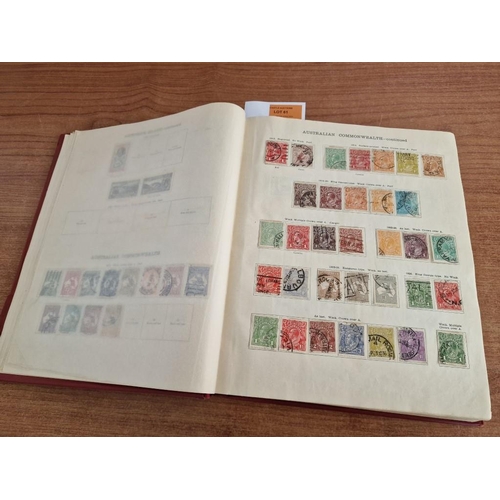 61 - Early Stanley Gibbons 'The New Ideal Album', Postage Stamps of the World from 1840 to Mid-1936, Vol ... 