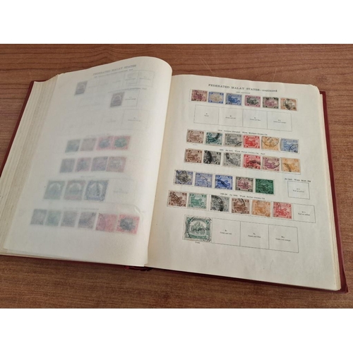 61 - Early Stanley Gibbons 'The New Ideal Album', Postage Stamps of the World from 1840 to Mid-1936, Vol ... 