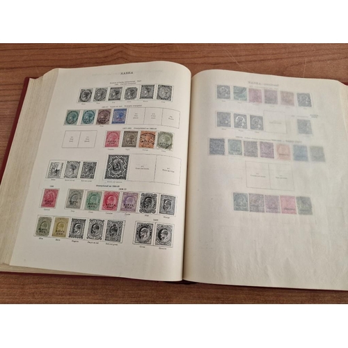 61 - Early Stanley Gibbons 'The New Ideal Album', Postage Stamps of the World from 1840 to Mid-1936, Vol ... 