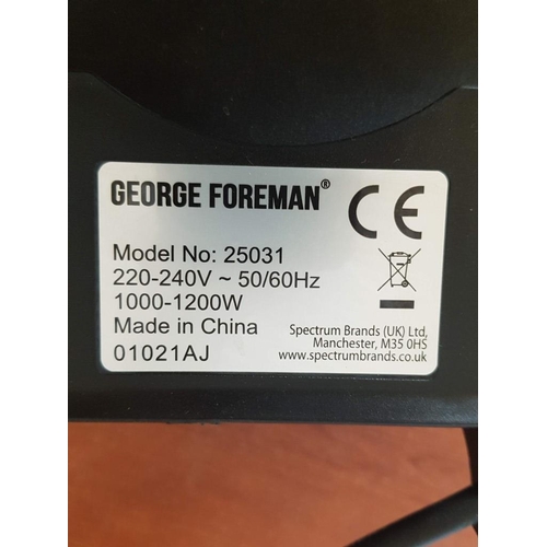 436 - George Foreman Electric Grill, (Model: 25031),