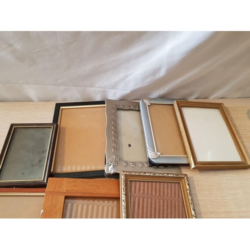 583 - Collection of Assorted Picture / Photo Frames, (9)
