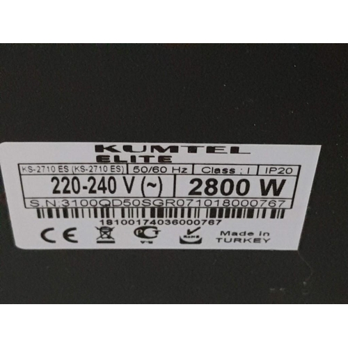 585 - 'Kumtel Elite' Electric Heater (KS-2710ES), Untested