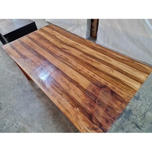 424 - Solid Wood Rectangular Dining Table, (Approx. 176 x 90 x 76cm)