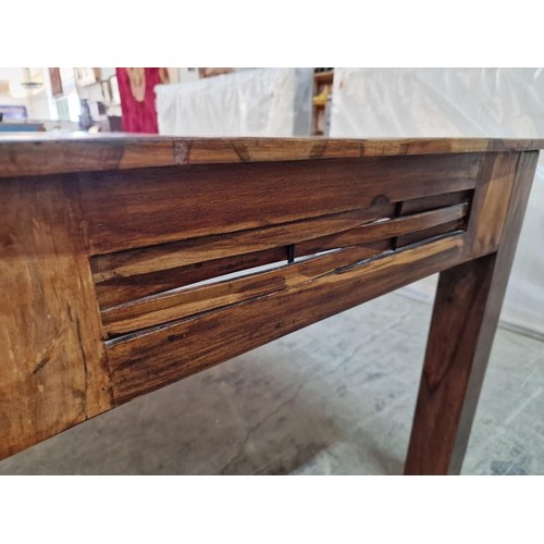 424 - Solid Wood Rectangular Dining Table, (Approx. 176 x 90 x 76cm)
