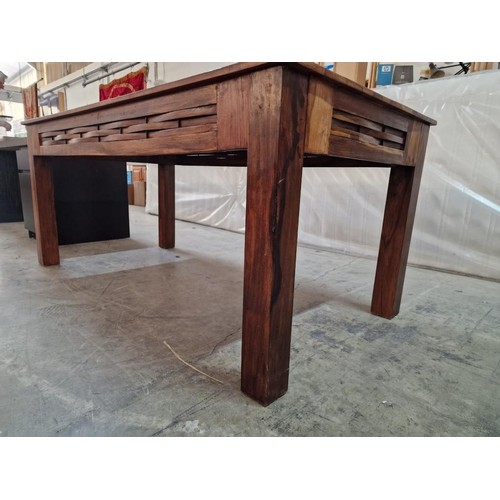 424 - Solid Wood Rectangular Dining Table, (Approx. 176 x 90 x 76cm)