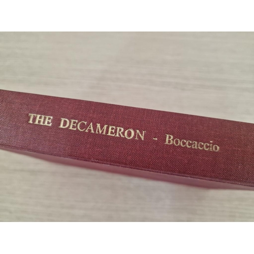 732 - 2 x Antique Books; 'Notice of the Life and Writings of Boccaccio', The Decameron, (Appears to be Re-... 