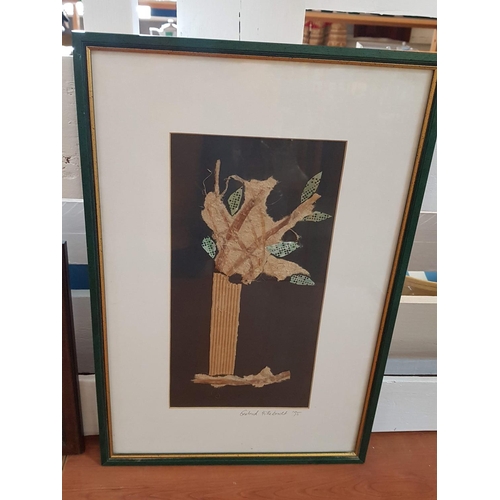 767 - Art by Gertud, Hillebrecht 95' Framed (Approx. 33 x 53cm)