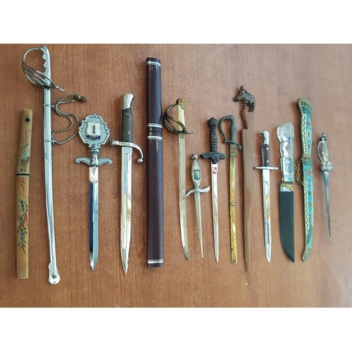 545 - Large Collection of Assorted Letter Openers
