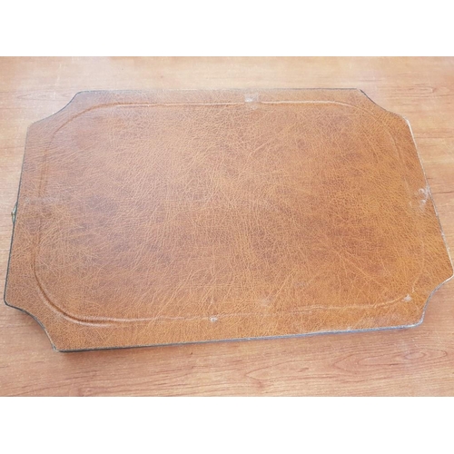 551 - Lefkara Art; Traditional / Vintage Serving Tray (Approx. 43 x 28cm)