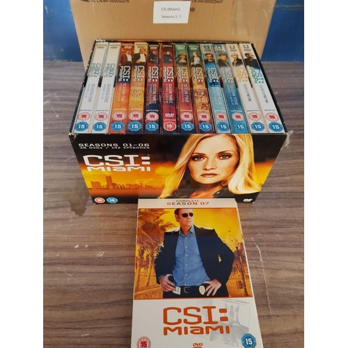 577 - Large Collection (3 x Boxes) of DVD's Incl. Boxsets of: CSI New York, CSI Las Vegas, CSI Miami