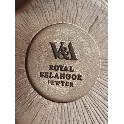 578 - Royal Selangor Pewter Wine Accessories in Display Box (Opener and Wine Collar, Together with White M... 