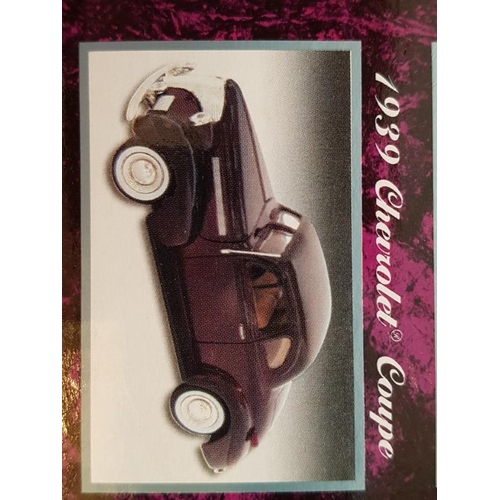 92 - 'Motor Max' 1/24 Scale Model Kit of 1939 Chevrolet Coupe, Metal & Plastic, in Original Box