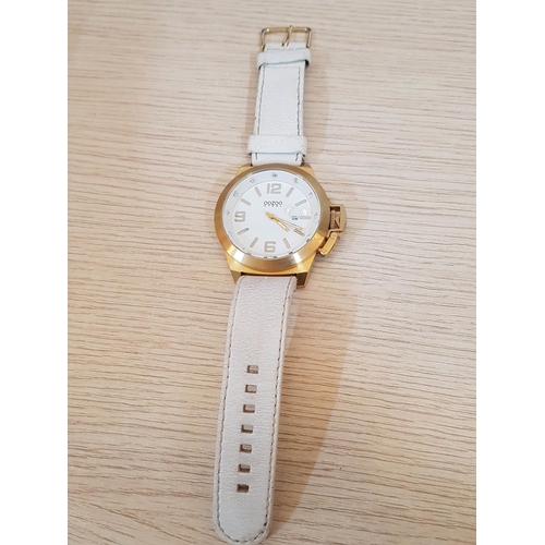 568 - Oozoo Steel Oversize Ladies Watch