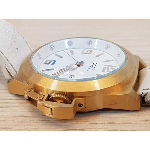 568 - Oozoo Steel Oversize Ladies Watch