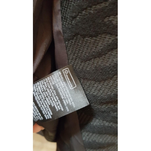 571 - Limited Edition Kenzo x H&M Trench Coat For Women with Large Golden Colour Buttons, Size: EU 38