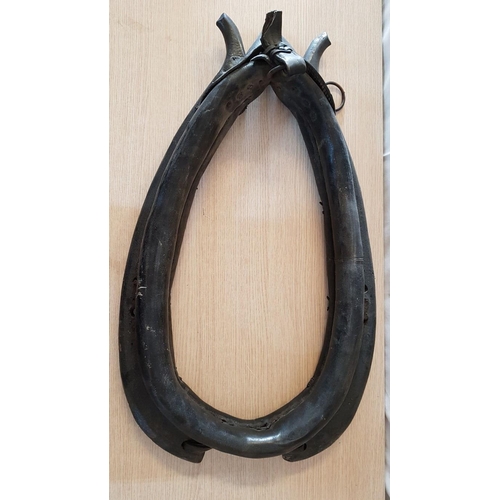 572 - Vintage / Rustic Leather Horse Collar