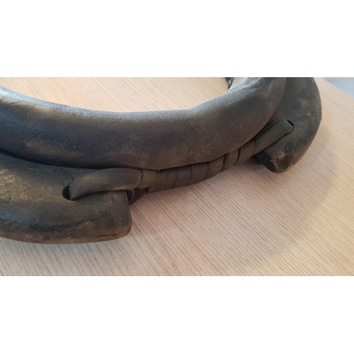 572 - Vintage / Rustic Leather Horse Collar
