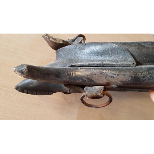 572 - Vintage / Rustic Leather Horse Collar