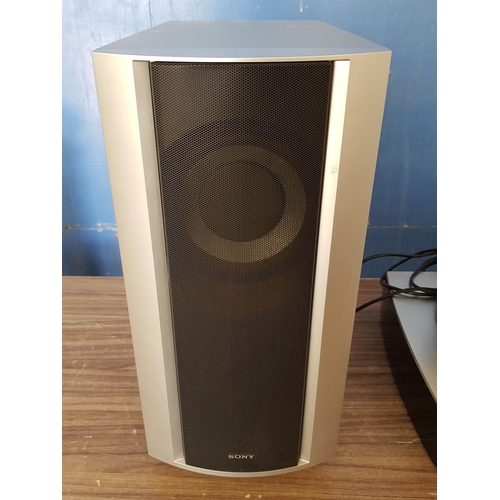 562 - 2 x Sony DVD Home Theatre System DAV-X1V (Player, Woofer, Speakers with R/C, Cables)