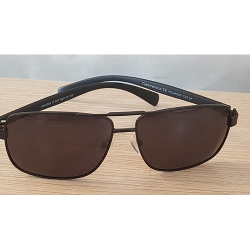 790 - Men's OJO Aviator Sunglasses and 'Greywolf', with Cases