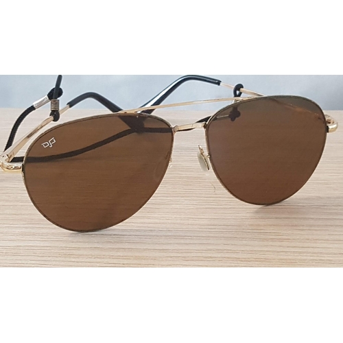 790 - Men's OJO Aviator Sunglasses and 'Greywolf', with Cases