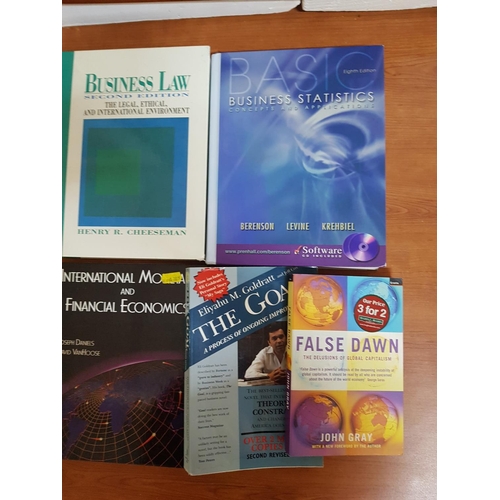 806 - Collection of Professional Literature; Business International Monetary Financial Economics (5pcs)