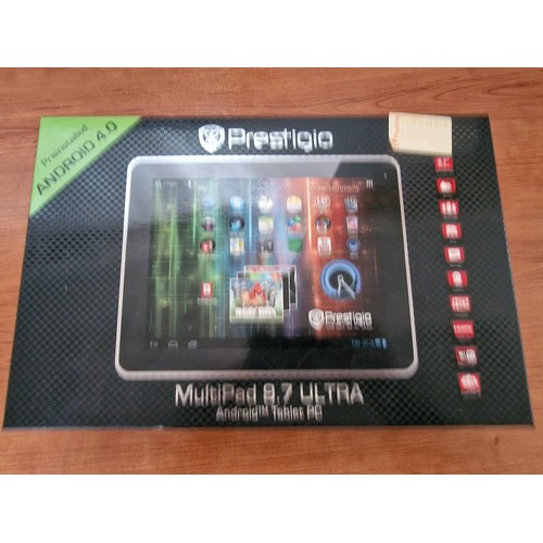 43 - Prestogio MultiPad 9.7 Ultra Android Tablet (with Box & Charger), Factory Reset, * Basic Test and Wo... 