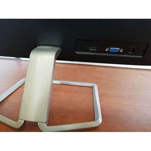 200A - HP Computer Monitor, 24'' LED Display * Basic Test and Working *