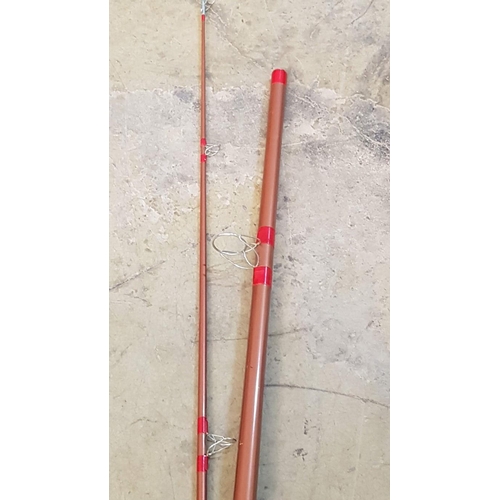 25 - 2 x Fishing Rods; Daiwa Moonraker 4200E-13 (3.9m) 2-Piece Beach Rod with Reel, and One Other, (2)