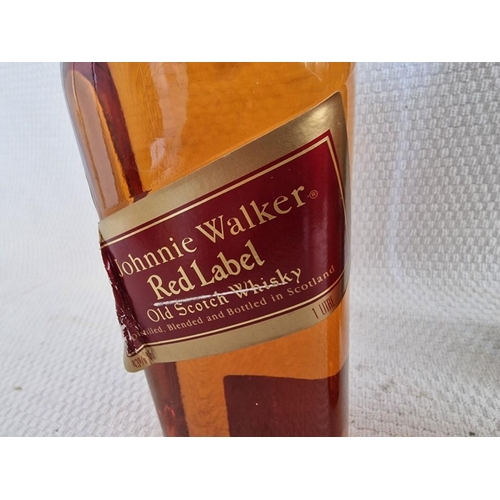 20 - 2 x Johnnie Walker Old Scotch Whiskies; Black Label, Aged 12 Years, Extra Special (1Ltr) in Original... 