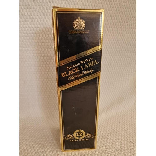 20 - 2 x Johnnie Walker Old Scotch Whiskies; Black Label, Aged 12 Years, Extra Special (1Ltr) in Original... 