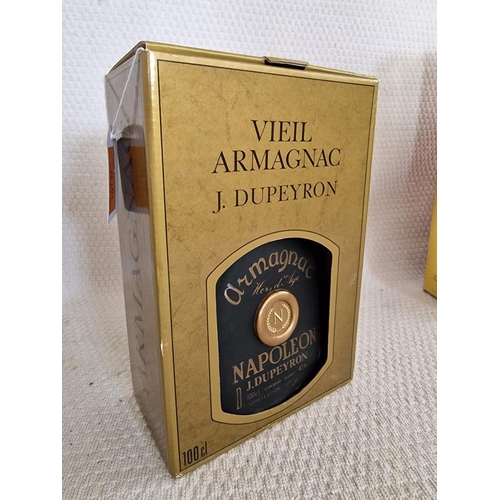 62 - Vieil Armagnac, Napoleon, J. Dupeyron, (100cl), in Original Box