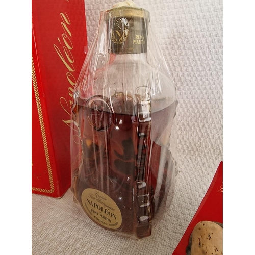 65 - Remy Martin Napoleon Grande Fine Champagne Cognac Carafe Decanter, in Original Box