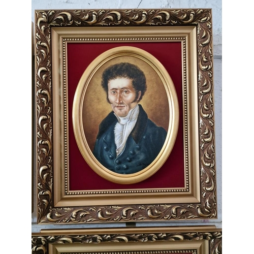 500 - Oil on Canvas Portrait of Famous German Author Ernst Theodor Amadeus Hoffmann, a Custom Painting by ... 