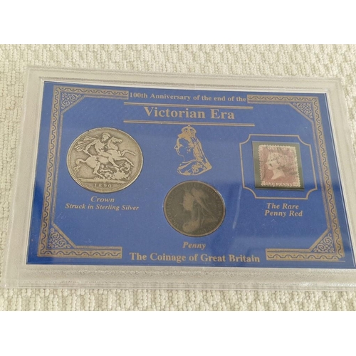 88 - The Coinage of Great Britain; 100th Anniversary of the end of the Victorian Era; Sterling Silver Cro... 